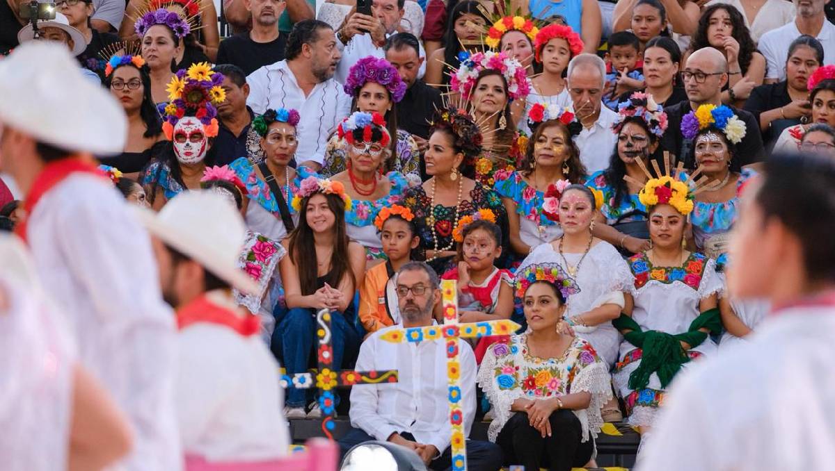 La gobernadora Mara Lezama encabezó el acto (Especial)