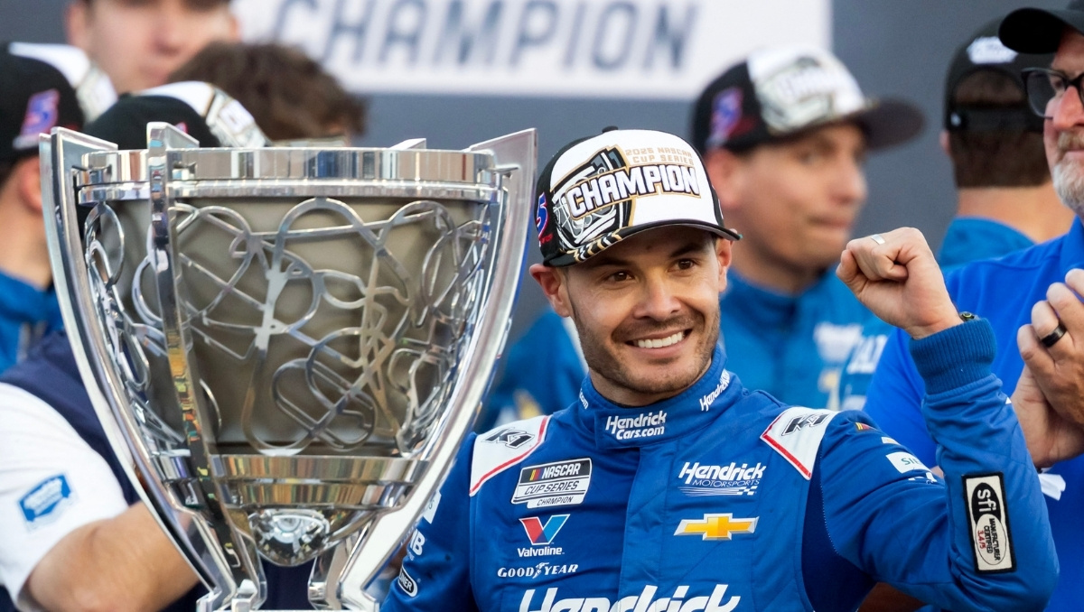 Kyle Larson se proclama campeón de NASCAR Cup Series por segunda vez (Reuters)