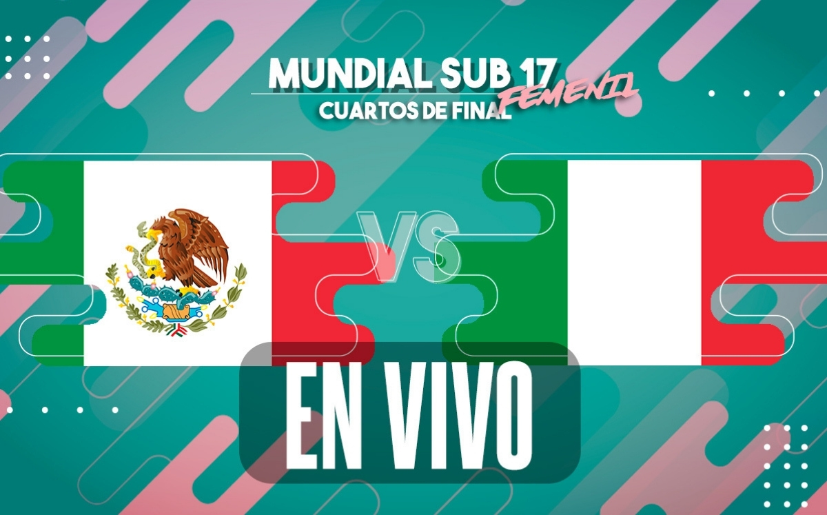 México vs Italia EN VIVO | Partido HOY de cuartos de final del Mundial Femenil Sub 17 (La Afición)