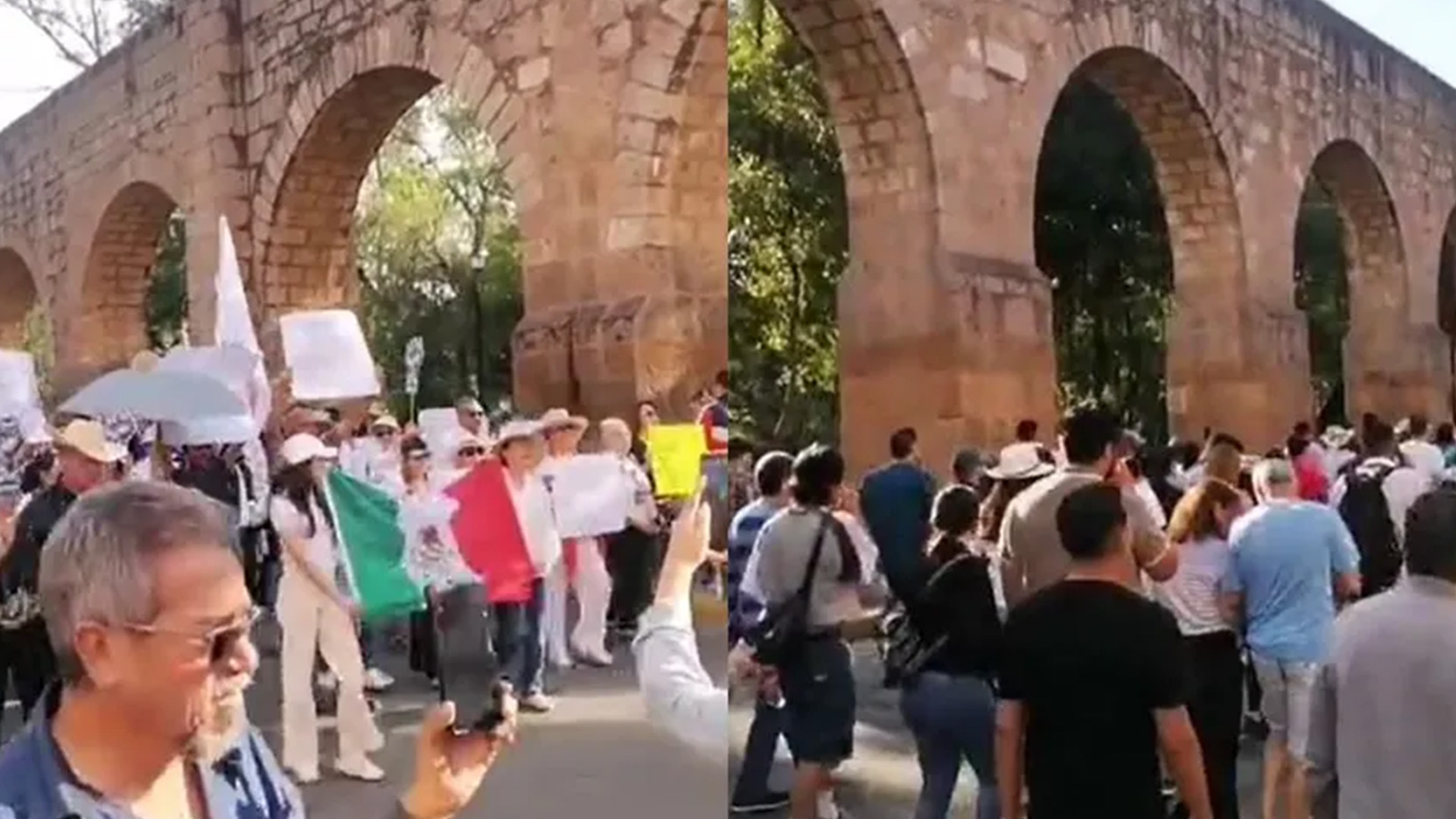 En Morelia, personas marchan y exigen justicia por el asesinato de Carlos Manzo, alcalde de Uruapan