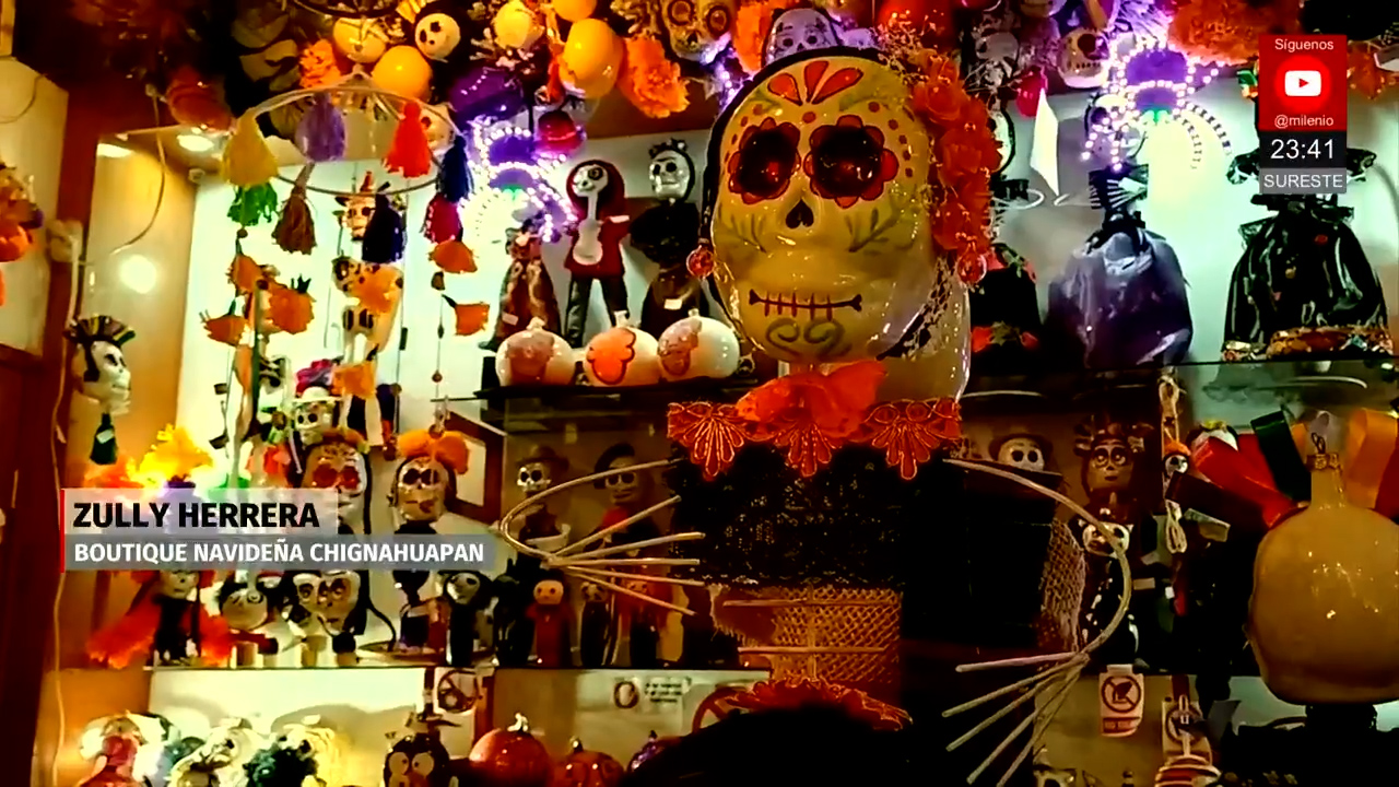Talleres de Chignahuapan se reinventan para honrar el Día de Muertos con esferas y arte mexicano
