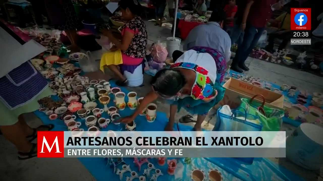 El Tianguis San Toleró reúne a artesanos y comerciantes de la Huasteca para el Día de Muertos