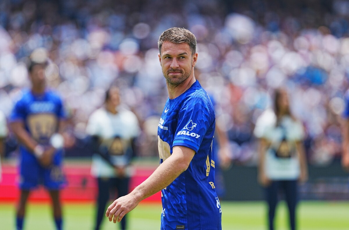 Aaron Ramsey dejó Pumas antes de terminar su primer torneo en la Liga MX (Imago7)