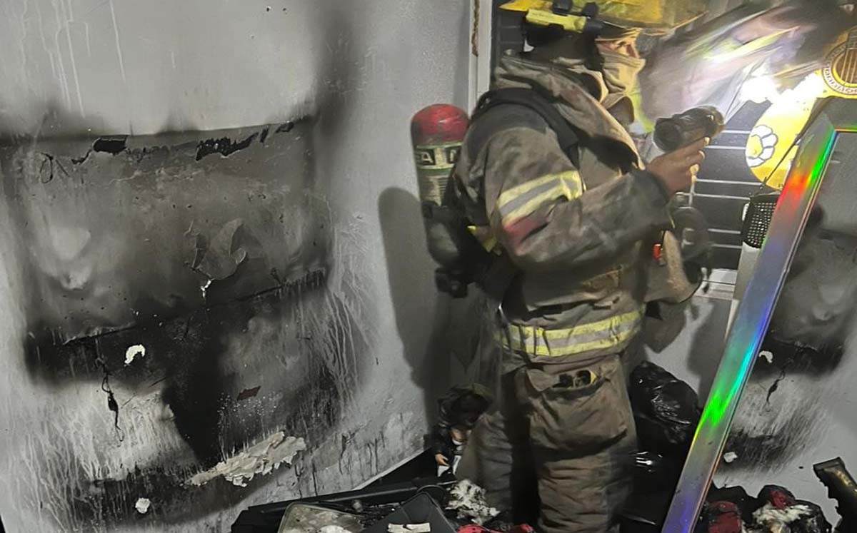 Afortunadamente no hubo personas lesionadas. l Especial