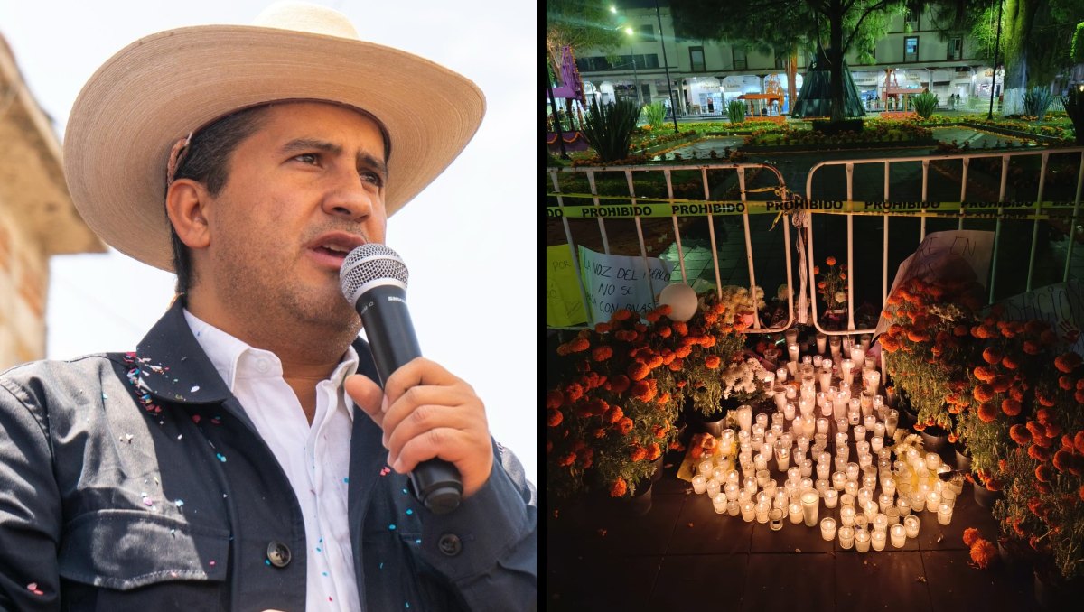 Carlos Manzo fue asesinado durante un evento conmemorativo del Día de Muertos | Especial/Cortesía MILENIO