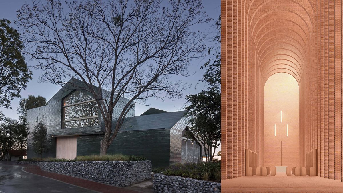 La Casa del Tec de 2016 fue de la autoría de Bilbao; el Monasterio de María Friedenshort (der.) está en proceso | Especial