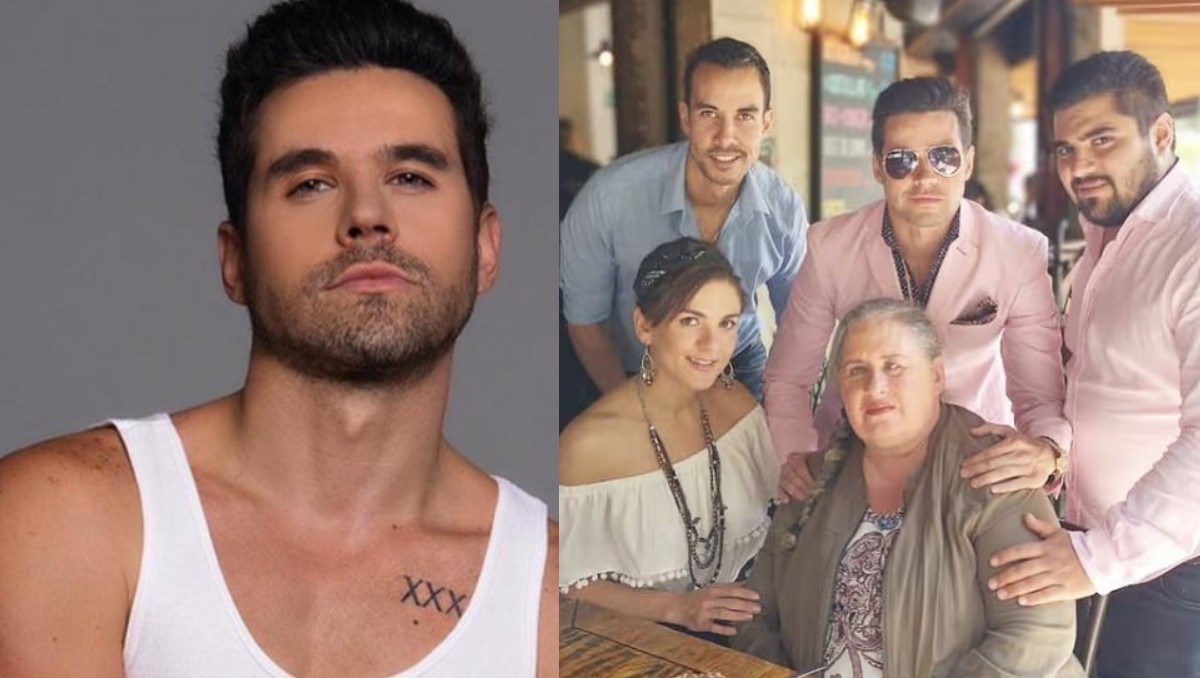 Eleazar Gómez y los miembros de su familia | Especial Discover