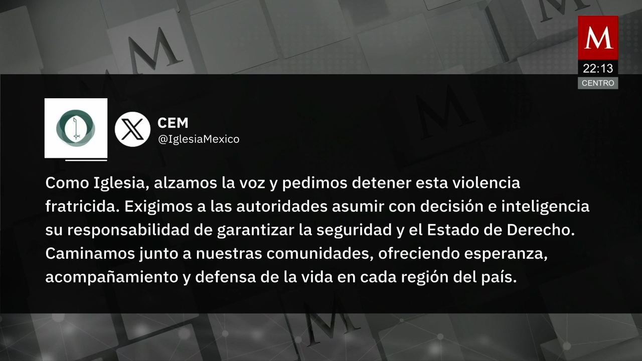 Iglesia católica realiza jornada de oración por la paz en Michoacán
