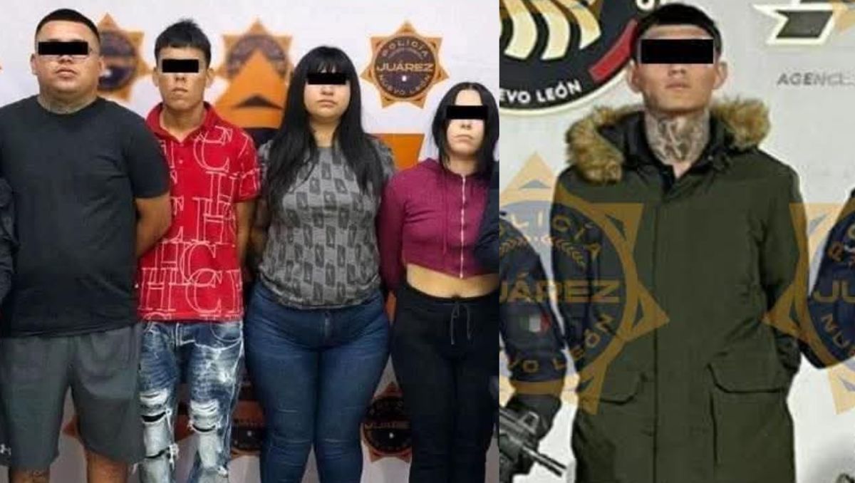 Jaziel N., de 20 años, de chamarra verde, es el principal sospechoso del múltiple feminicidio | Especial