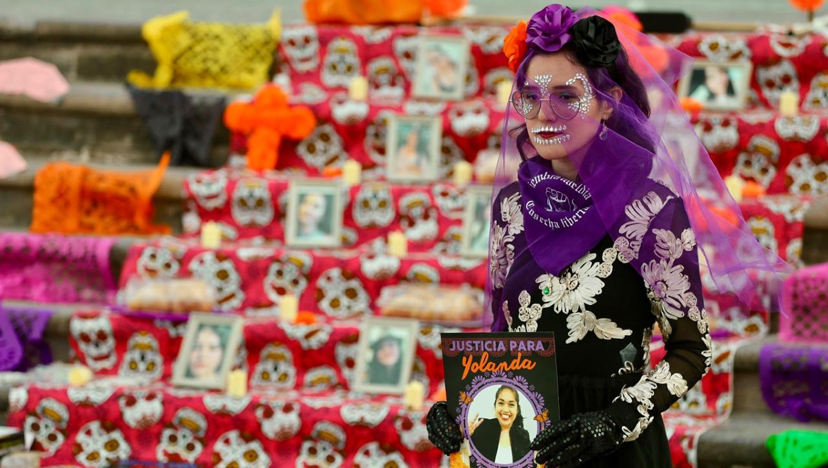 Ellas llamaron el 3 de noviembre el Día de las Muertas. Foto: Roberto Alanís