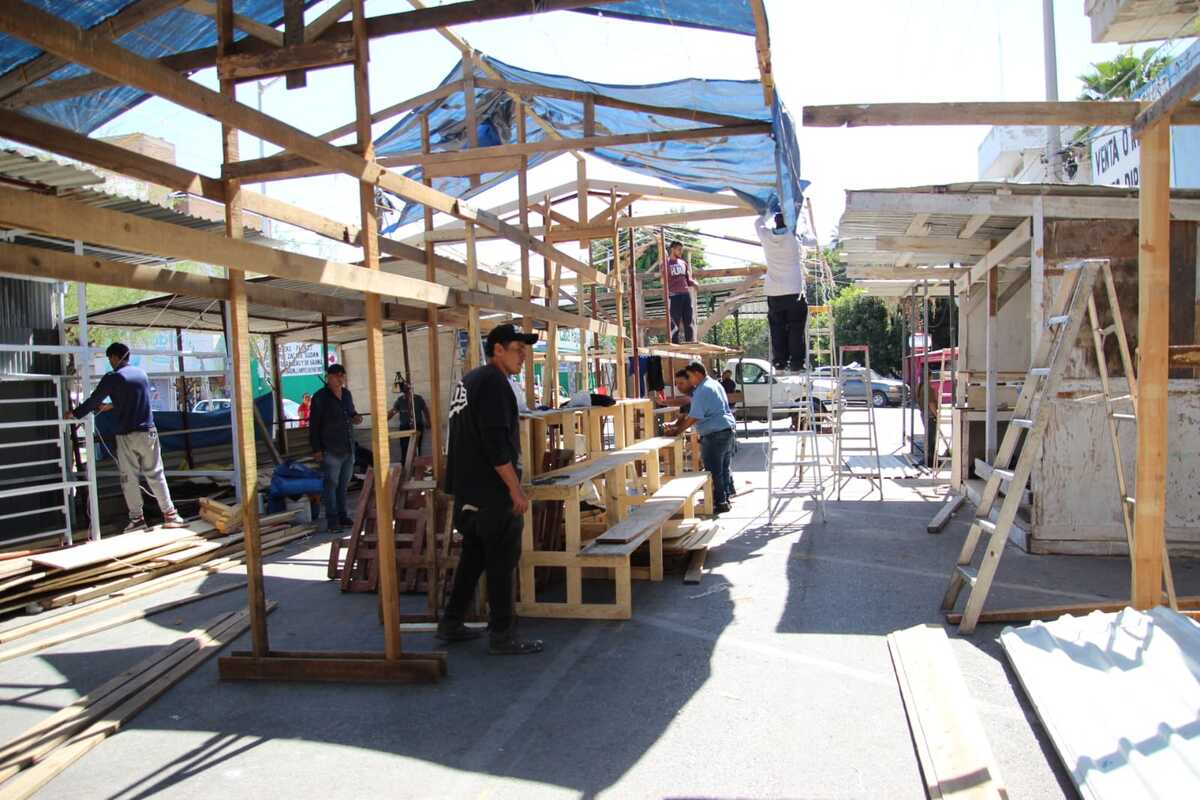 Mercadito Navideño en Torreón. | Verónica Rivera