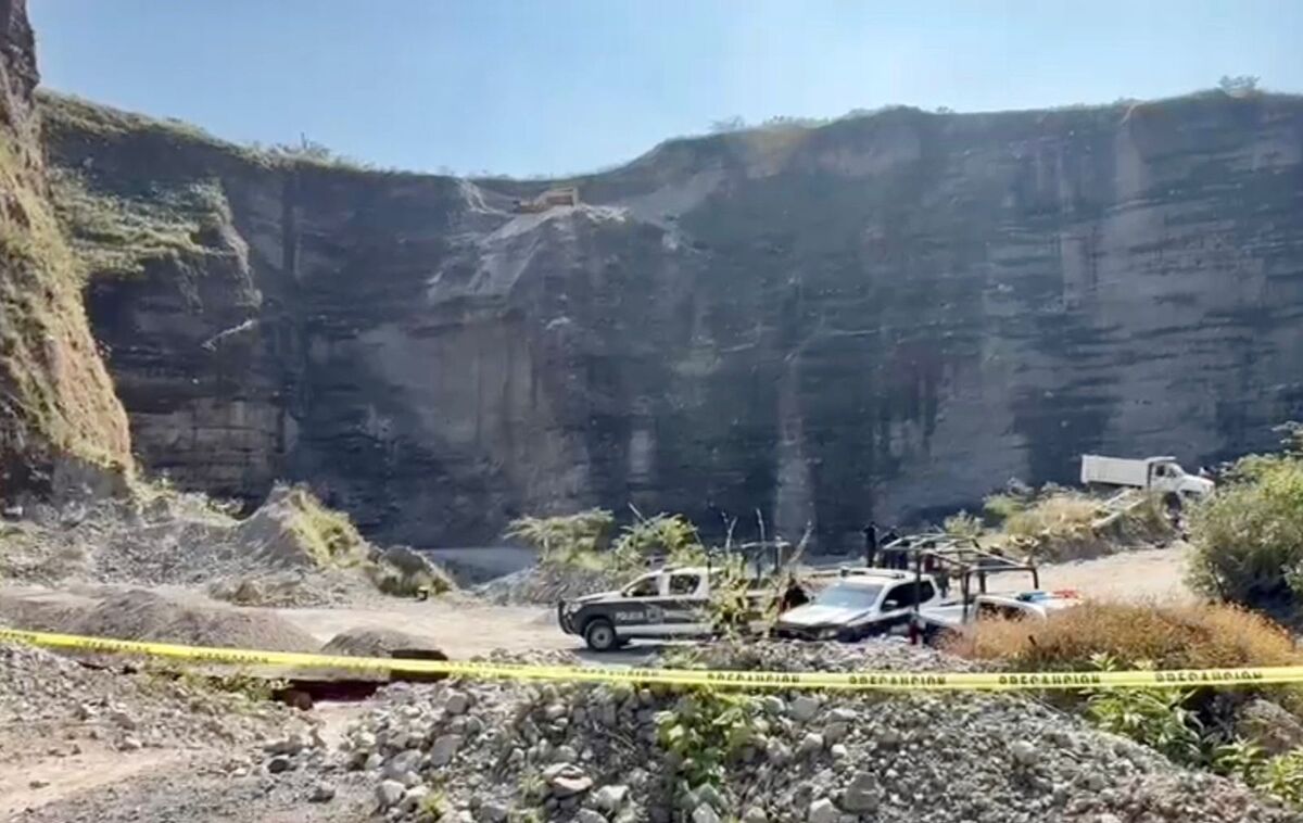 Por la ubicación del lugar, se cree que pueda haber más cuerpos. | Foto: Especial