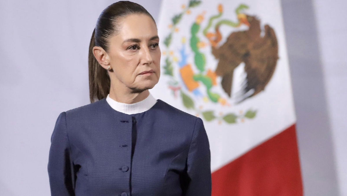 La Presidenta desde Palacio Nacional en su conferencia de prensa del 3 de noviembre. | Ariel Ojeda