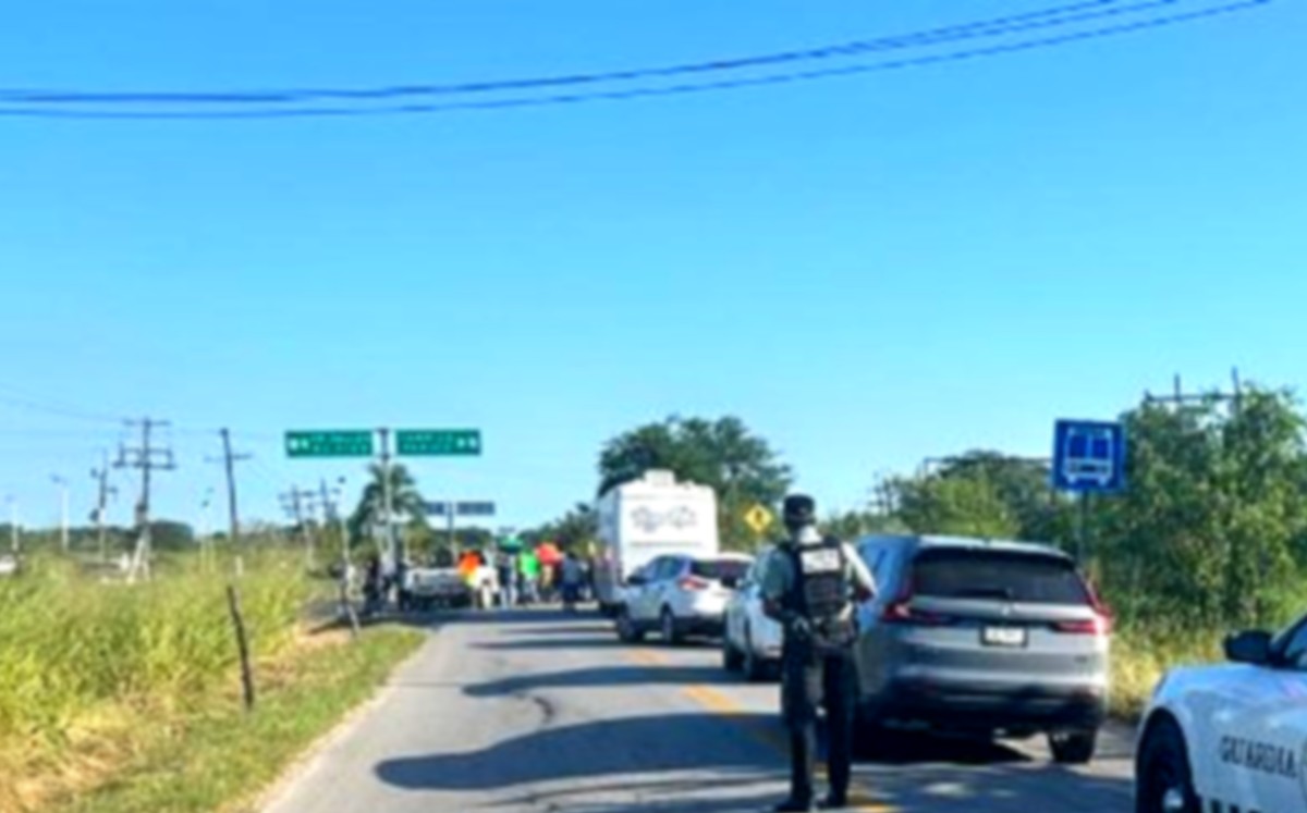 Protesta en el norte de Veracruz: bloquean carretera Pánuco–Tempoal
