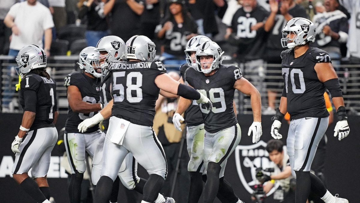 Raiders, con actividad a media semana frente a los líderes del Oeste (Reuters)