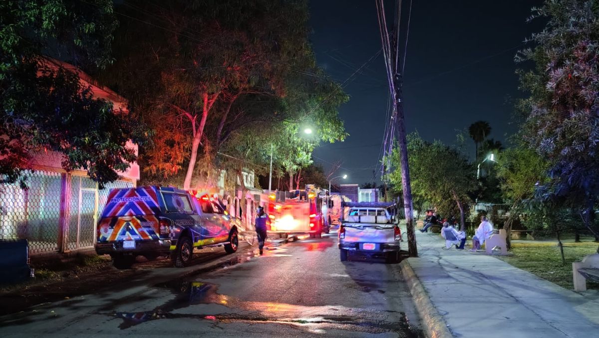 El siniestro se registró en la colonia Miraflores cuarto sector | Agustín Martínez