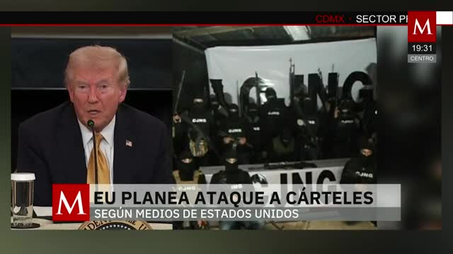 Trump planea un ataque a cárteles mexicanos | Jaime Núñez, 3 de noviembre de 2025