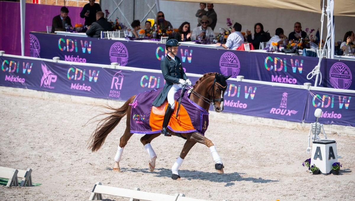 Se trata del único evento de esta magnitud en México que funciona como clasificatorio para la Copa del Mundo del Dressage. | Foto: Cortesía