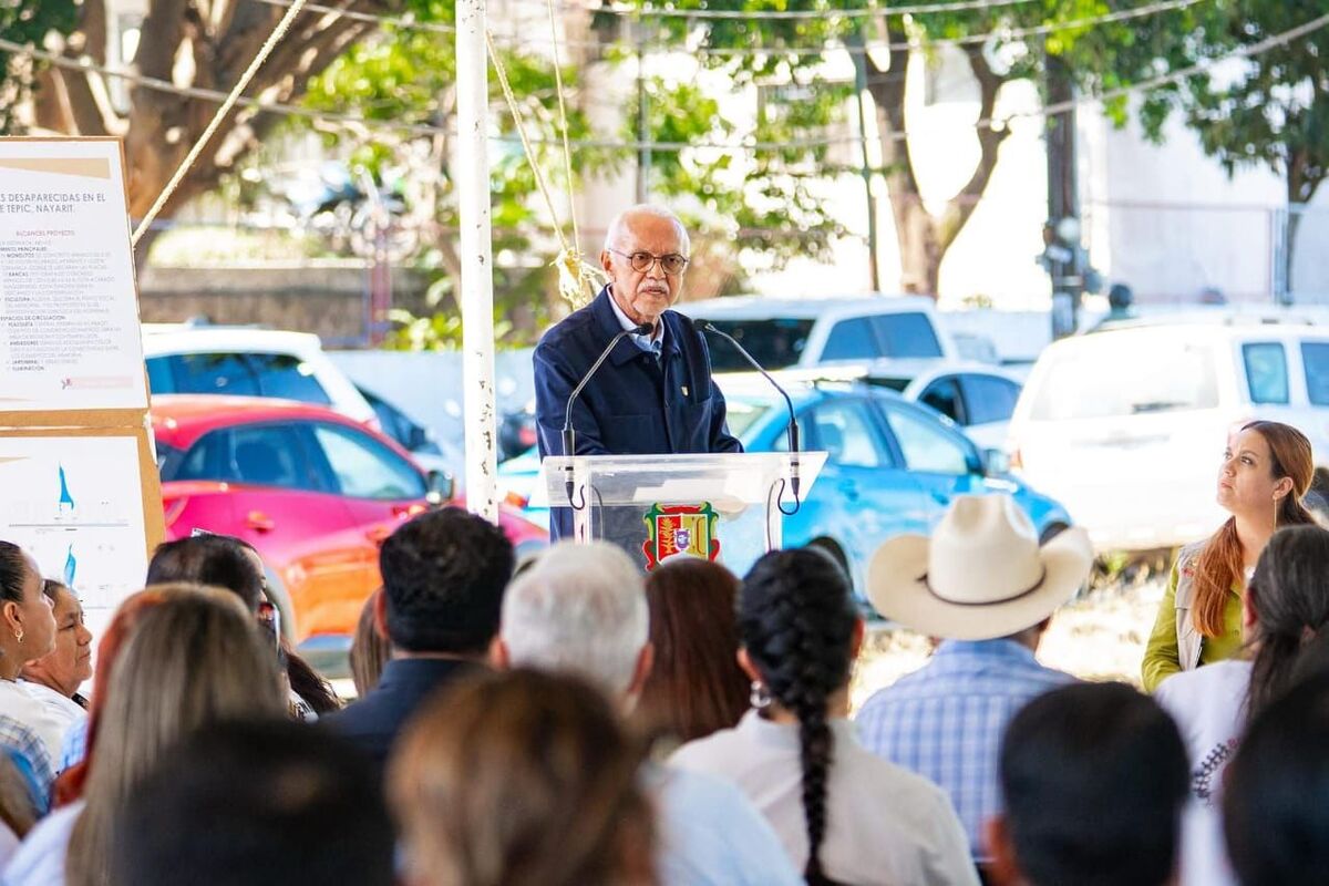 Arranque de obra del Memorial para Personas Desaparecidas en Tepic, Nayarit, encabezado por el gobernador Miguel Ángel Navarro Quintero. | Especial