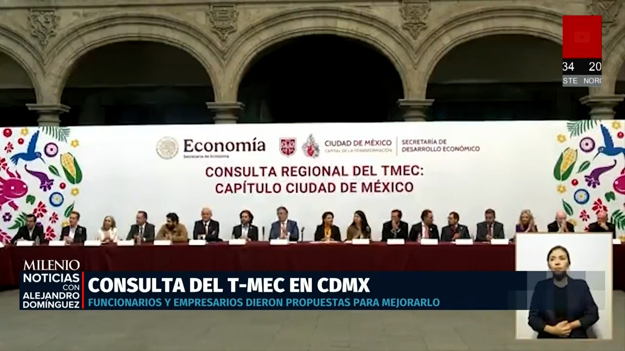 Brugada y Ebrard impulsan propuestas para fortalecer la economía en el marco del T-MEC