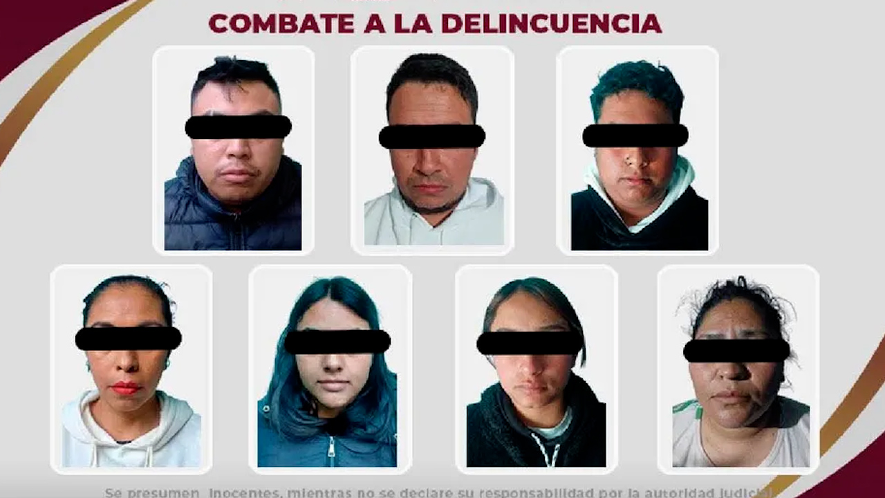 Caen siete de "Los Aldos", banda dedicada a extorsión y narcomenudeo en Hidalgo