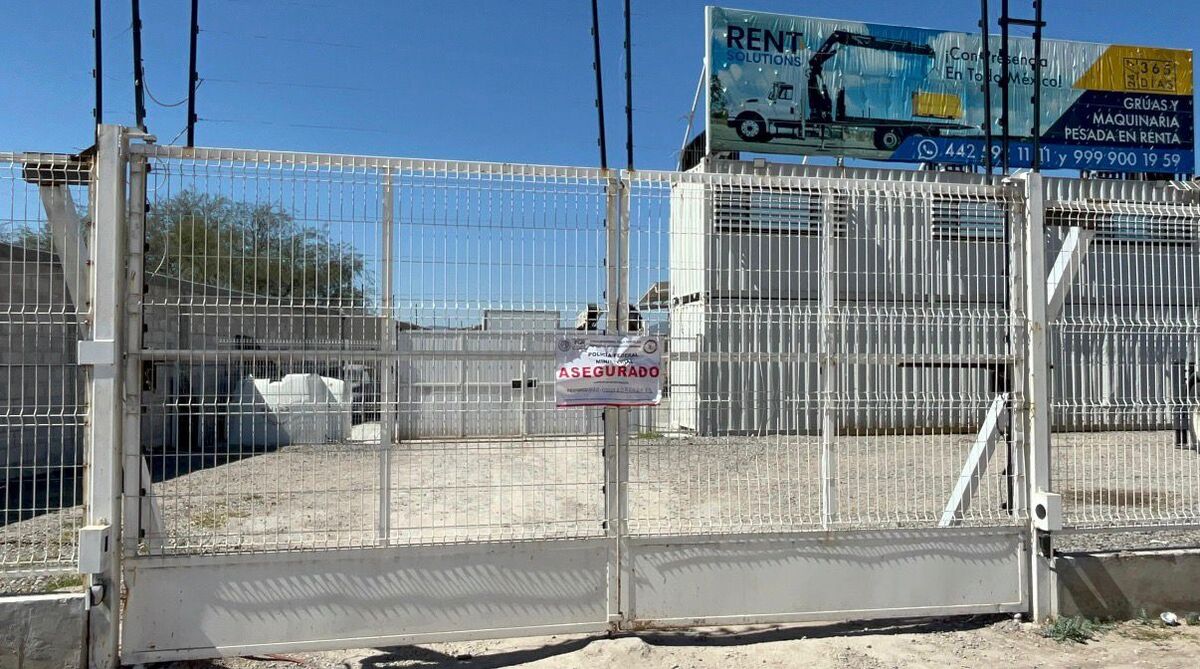 El lugar estaba junto a la carretera Federal 57, en la zona de Santa Rosa Jáuregui, Querétaro.