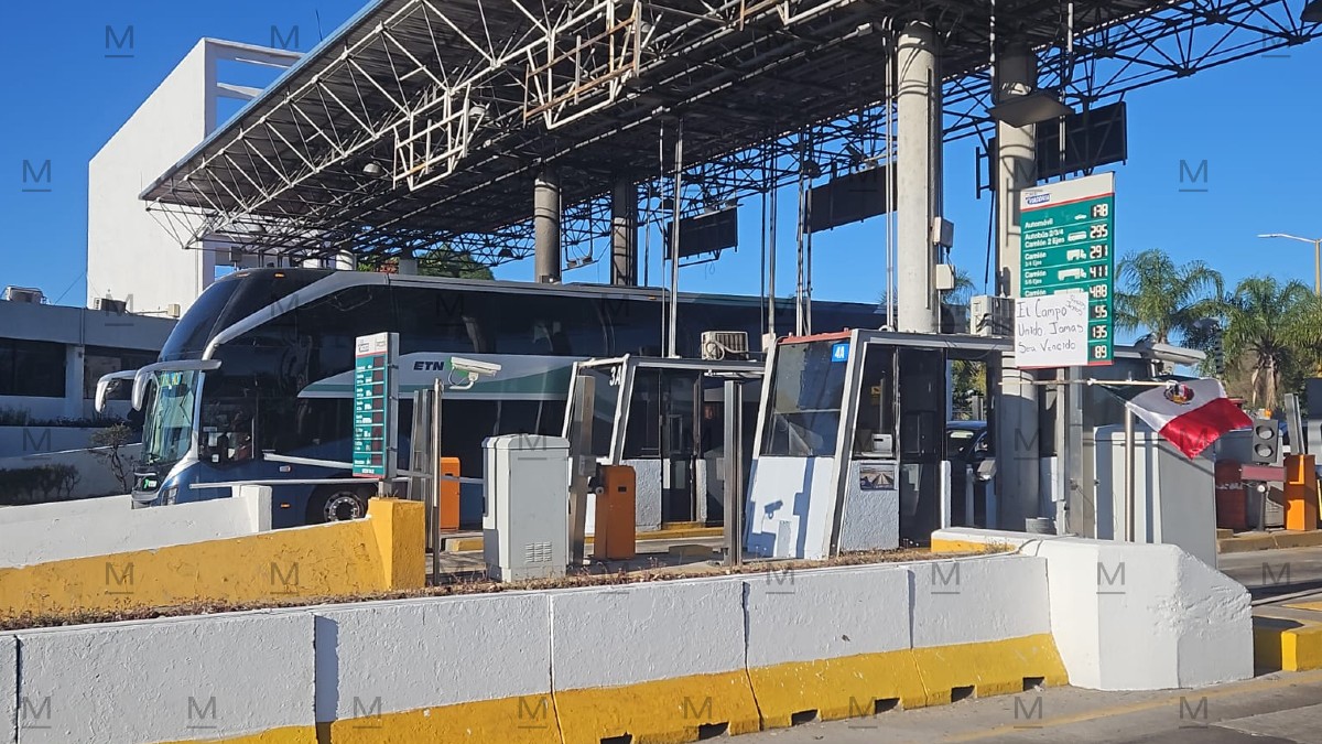 Caseta de cobro León-Aguascalientes. | Víctor Muñoz.