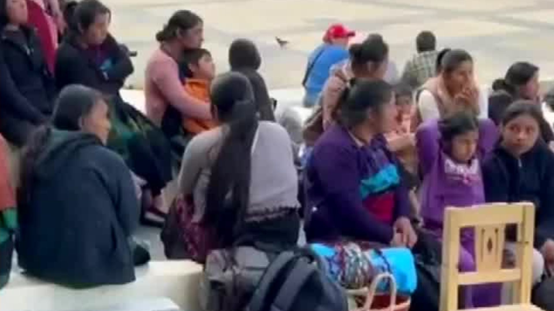 En Chiapas, desplazados inician un plantón indefinido por falta de atención médica