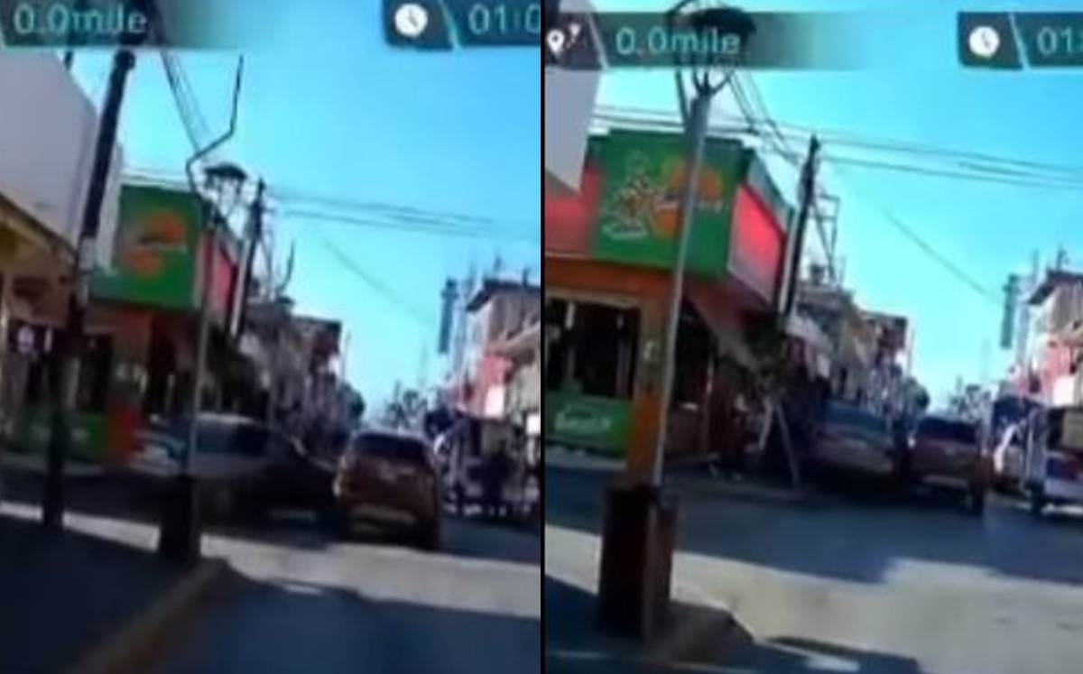 Choque en la zona centro de Altamira. | Redes