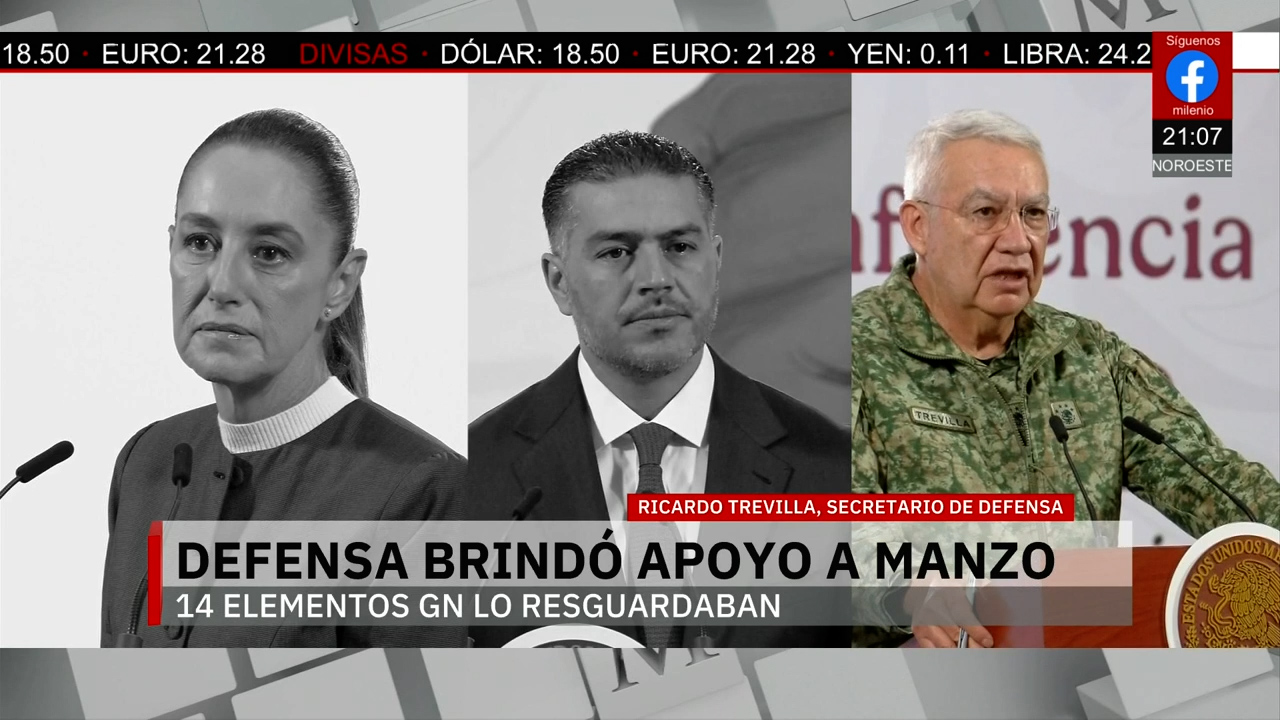 Claudia Sheinbaum condena el asesinato del alcalde Carlos Manzo y rechaza versión sobre su escolta