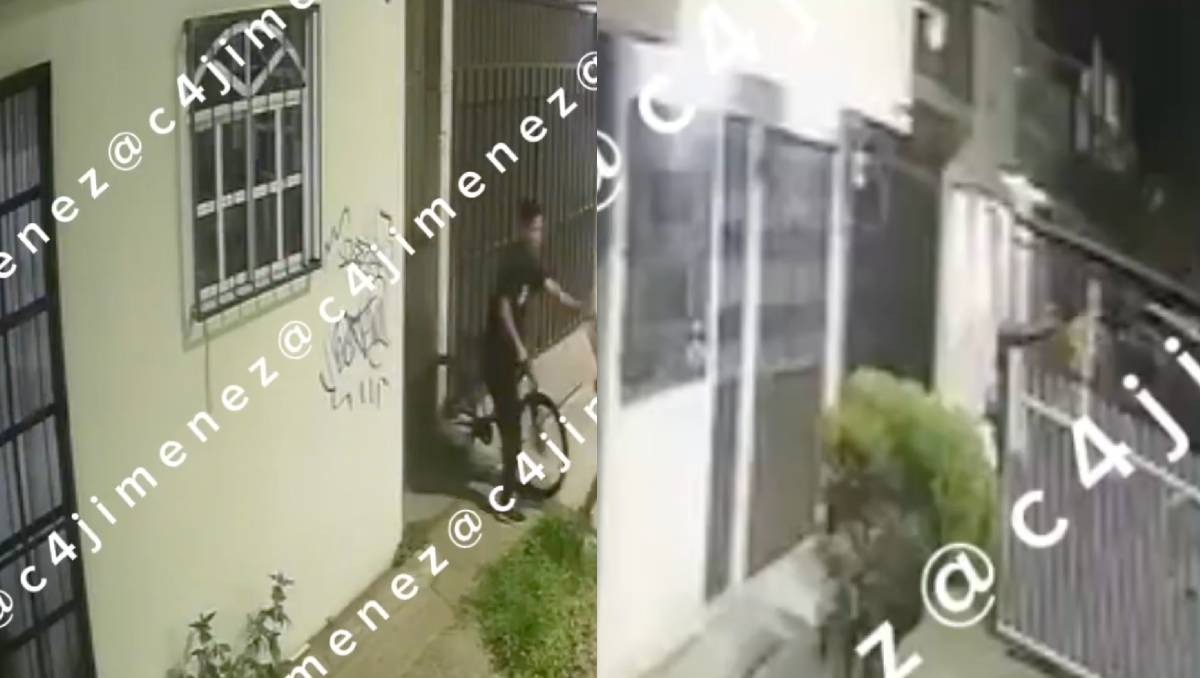 El asaltante iba a bordo de una bicicleta. | Especial