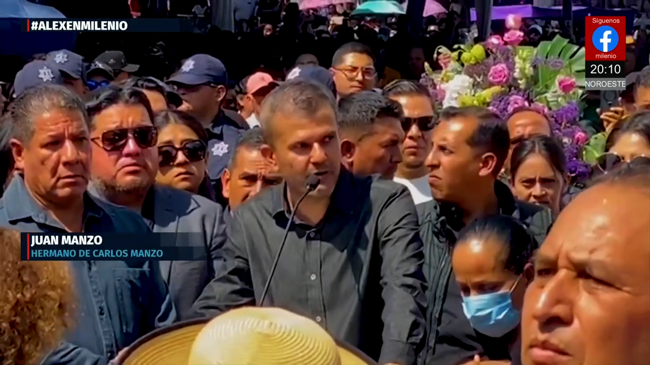 Indignación y protestas en Uruapan por el asesinato de Carlos Manzo