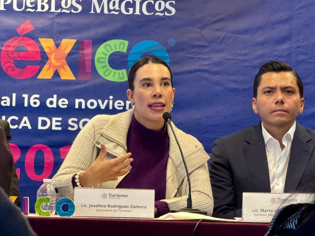 Josefina Rodríguez Zamora, secretaria de Turismo del gobierno de México. (Víctor Valera)