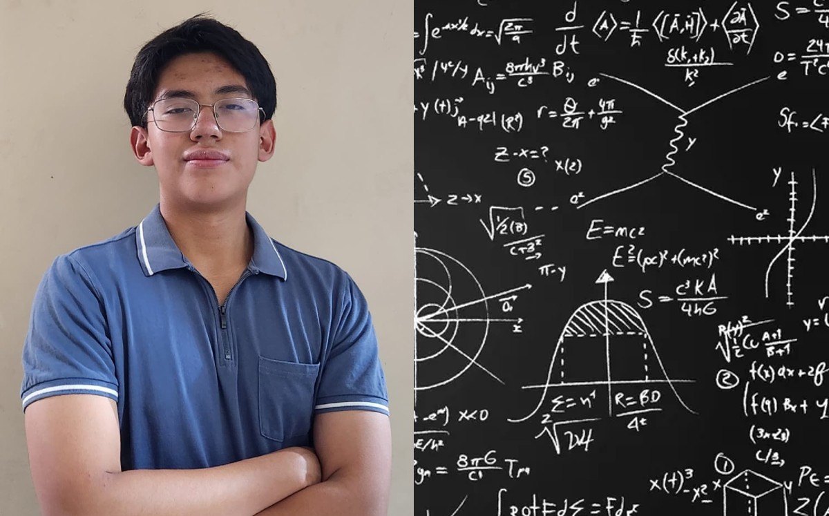 Juan Eduardo representará a Tamaulipas en la Olimpiada Nacional de Matemáticas. | Cortesía