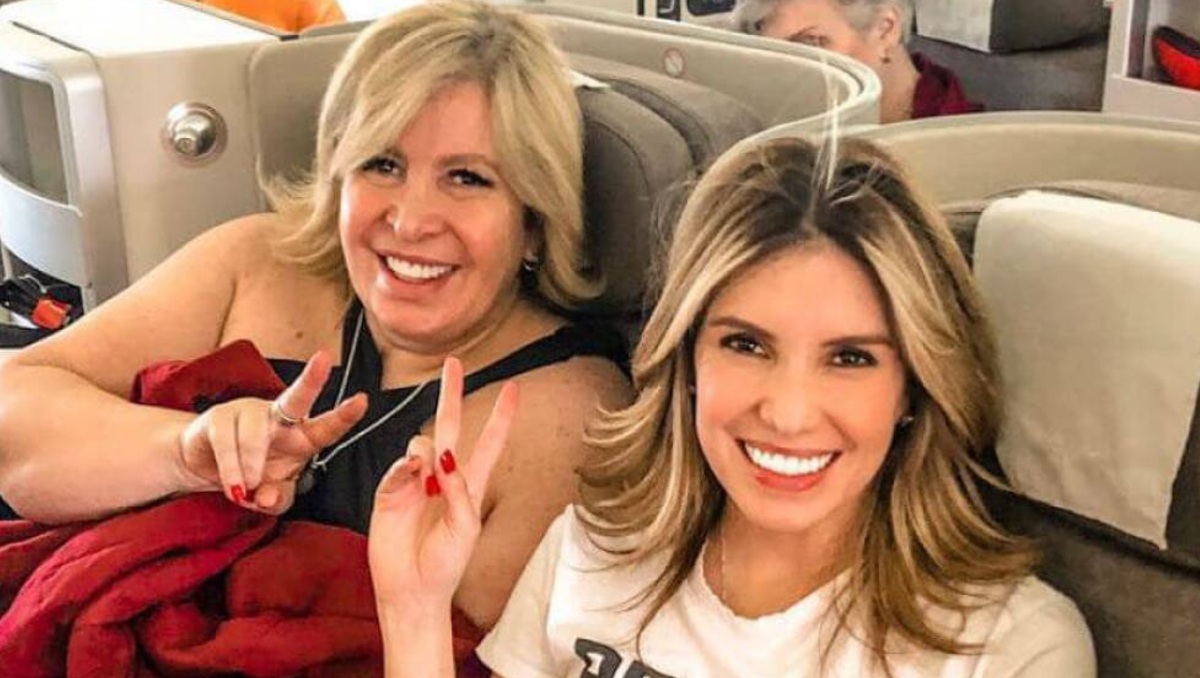 Magda Rodríguez y su hija, la conductora Andrea Escalona | Especial
