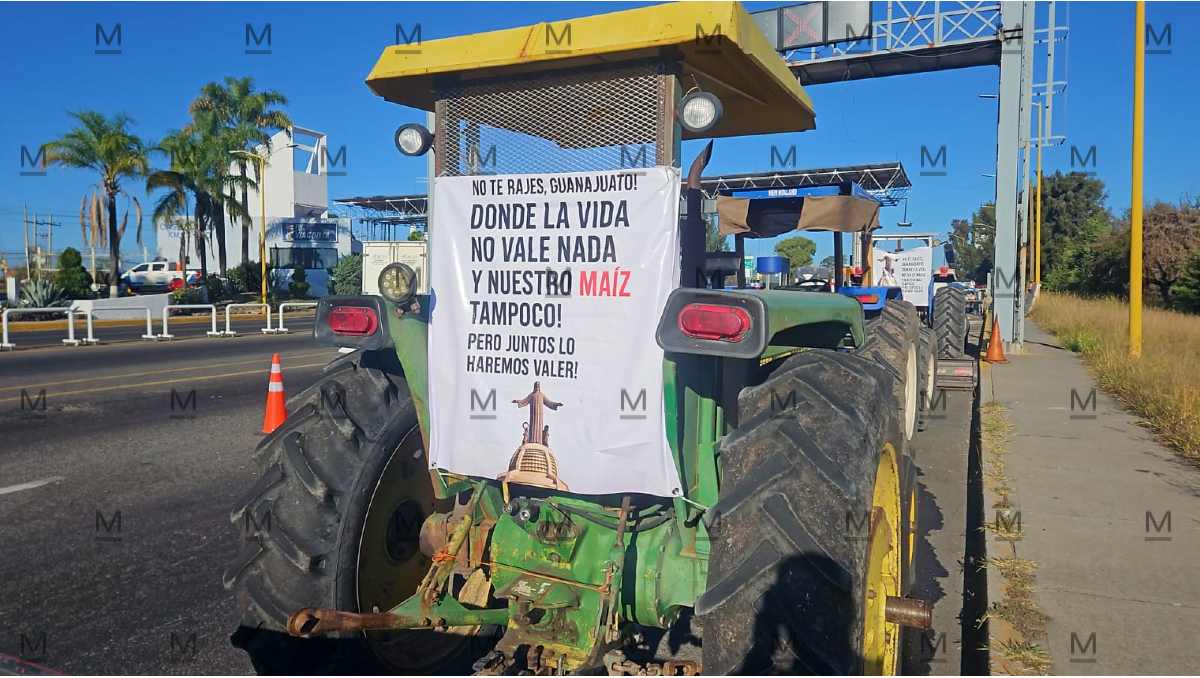 Este 4 de noviembre productores del campo en Guanajuato se manifiestan en las carreteras. AQUÍ te decimos dónde hay cierres viales.