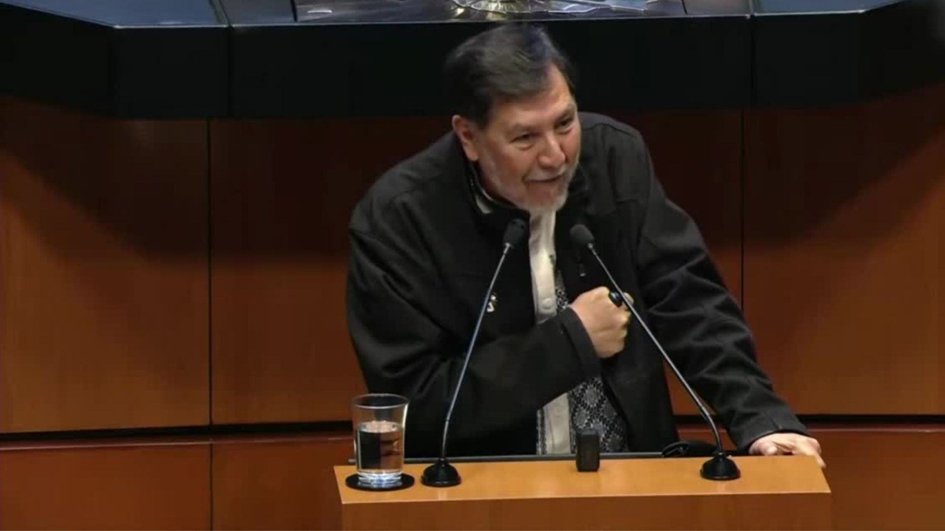 En el Senado, Noroña y Lilly Téllez se enfrentan una vez más por la situación de Michoacán