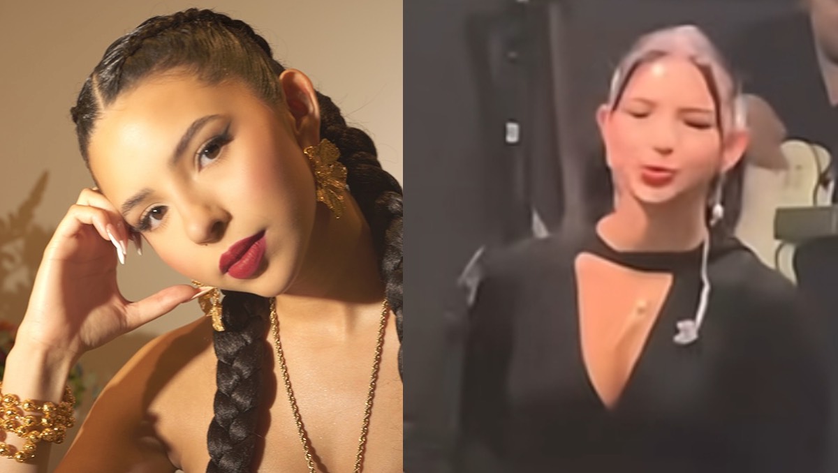 Ángela Aguilar acaba de protagonizar un escándalo en concierto de Nodal. | ESPECIAL