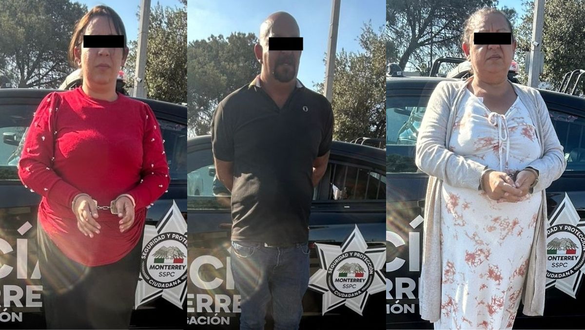 Los arrestados fueron identificados como Héctor G., de 45 años; Patricia G., de 47, y Valeria M., de 43 | Especial