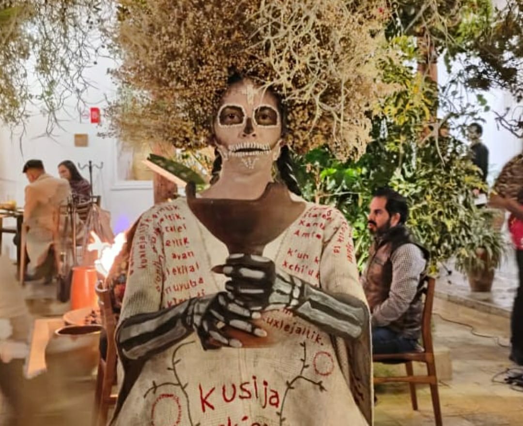 La Catrina en la Fiesta de las Almas de Tarumba / Adriana Jiménez
