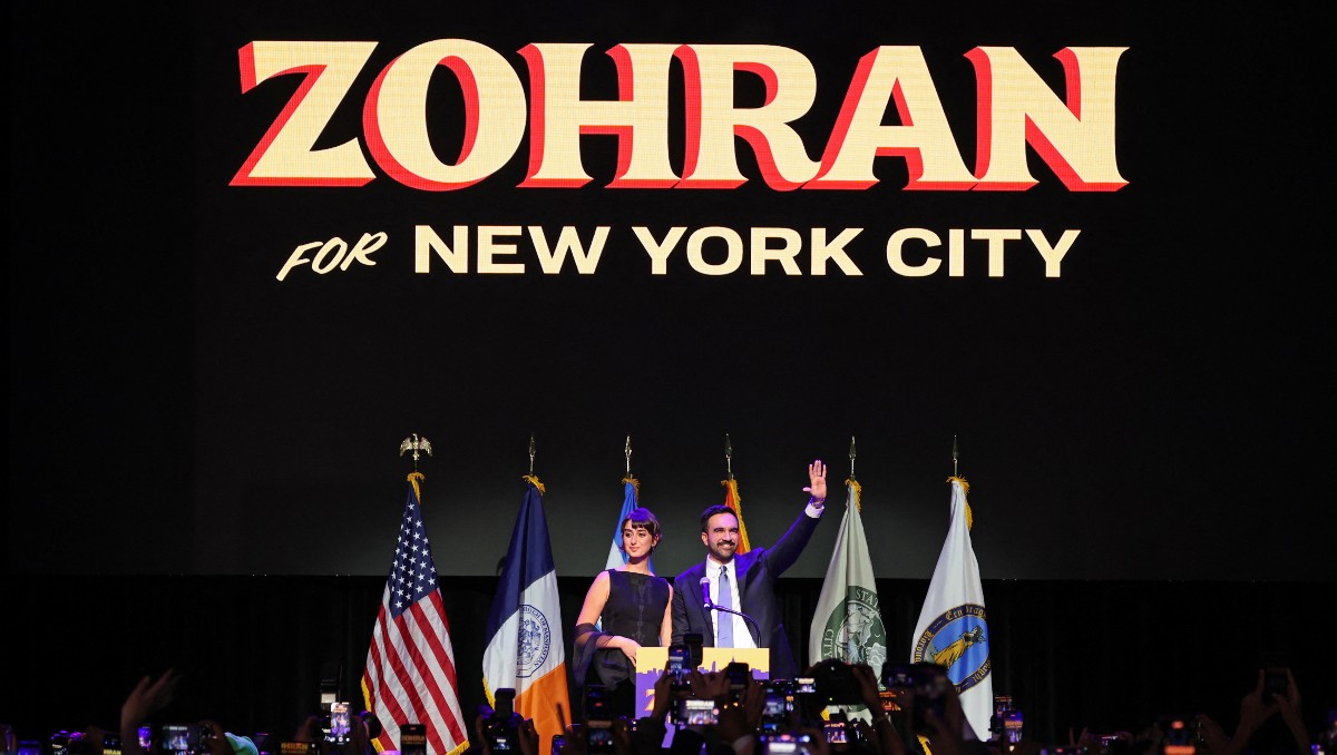 Los demócratas Zohran Mamdani, Abigail Spanberger y Mikie Sherrill recibieron apoyo latino. | AFP