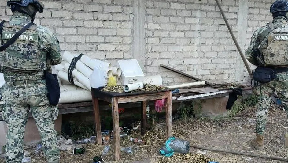 Desmantelan campo de adiestramiento de “Los Chapitos” en Sinaloa