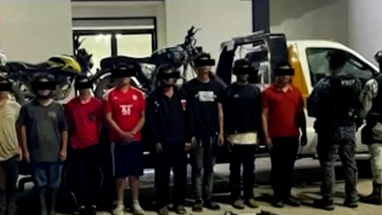 Detienen a 8 presuntos miembros del CJNG en operativo en la Frailesca, Chiapas