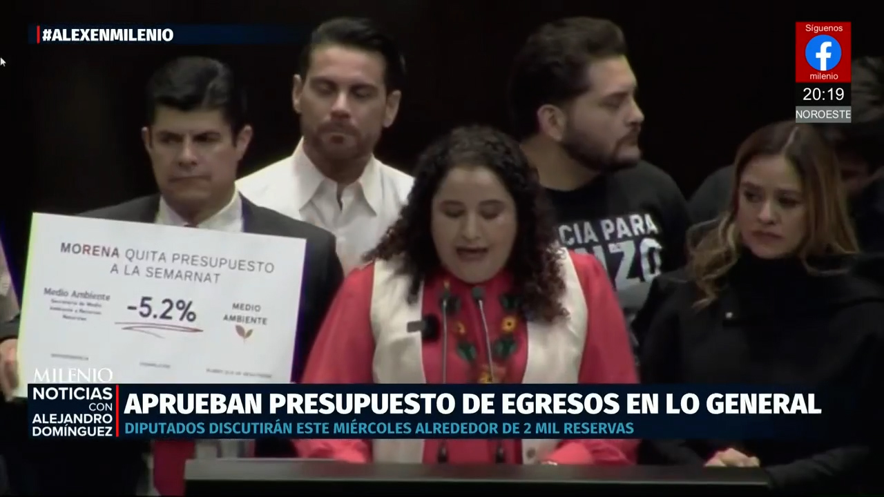 Diputados aprueban en lo general el Presupuesto 2026 sin cambios a la propuesta de Sheinbaum