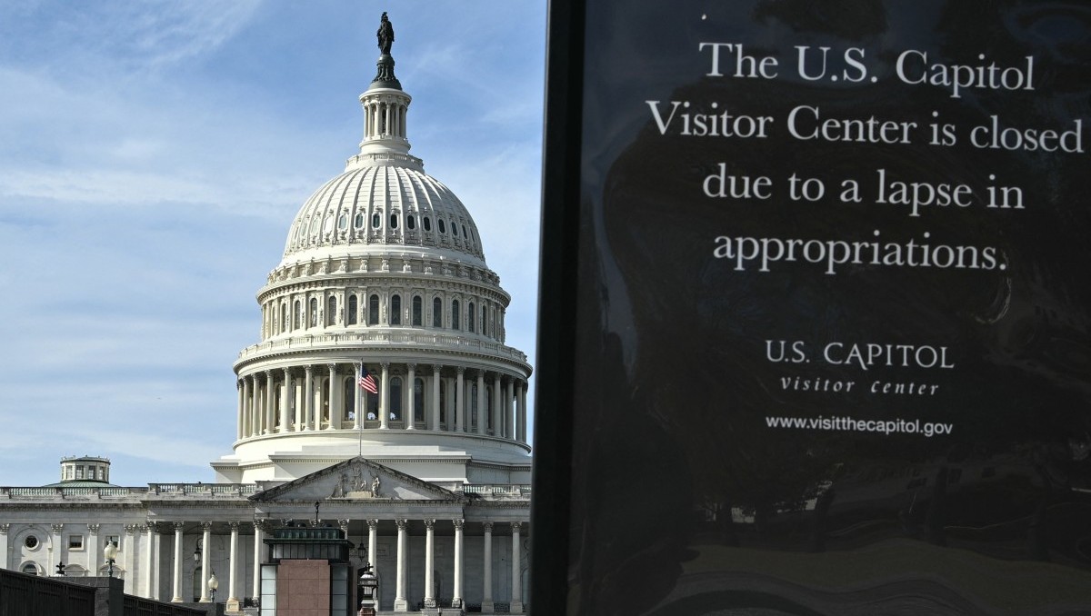 El gobierno de Estados Unidos lleva más de un mes sin financiamiento. | AFP