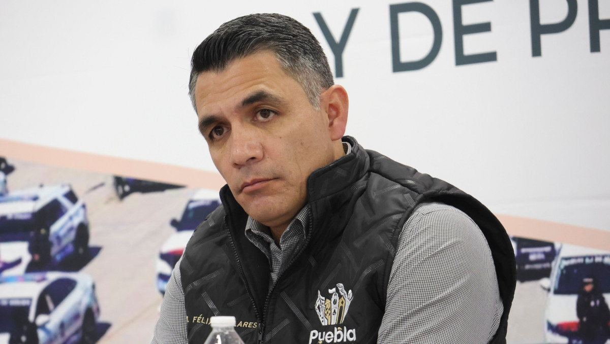 Félix Pallares, titular de la Secretaría de Seguridad Ciudadana (SSC) en Puebla | Agencia Es Imagen