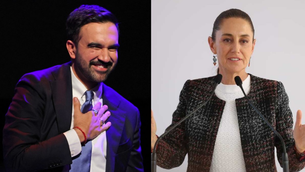 Mamdani declaró que la lideresa mexicana se preocupa por el apoyo y unión de familias.