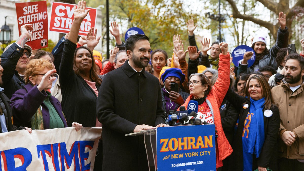 Mamdani triunfó en las elecciones para votar al nuevo alcalde de Nueva York. | Foto: EFE