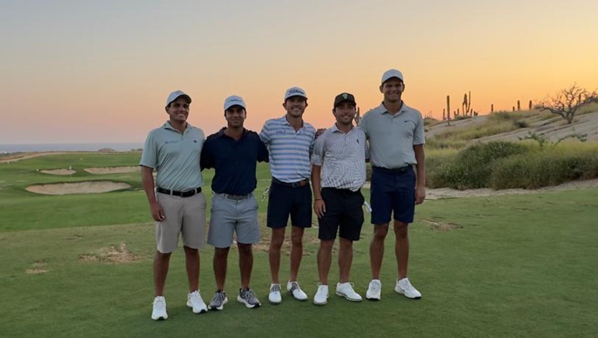 Los mexicanos que cargan con la bandera en el World Wide Technology Championship (Olga Hirata)
