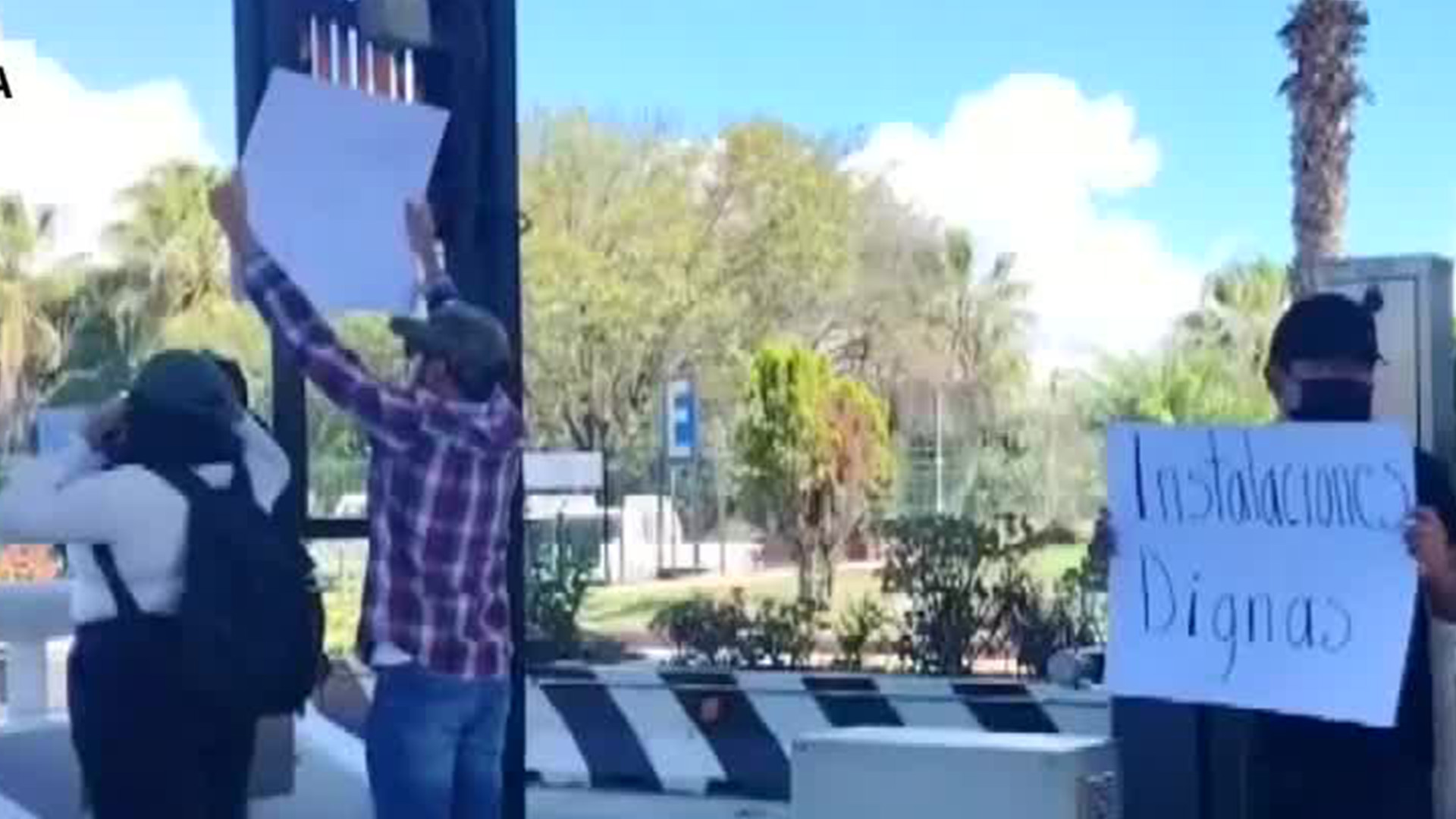 Más de 3 mil estudiantes del ITT en protesta, denuncian la falta de aulas y corrupción